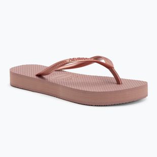 Dámske žabky Havaianas Slim Platform crocus rose
