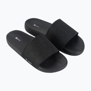 Pánske šľapky RIDER Grid Slide black/black/silver