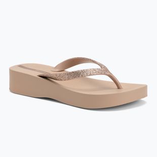 Dámske žabky Ipanema Mesh Chic Plat beige/glitter beige