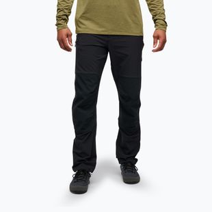 Pánske trekingové nohavice Black Diamond Alpine Hybrid black/black