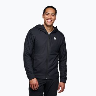 Pánska bunda Black Diamond First Light Hybrid Hoody black