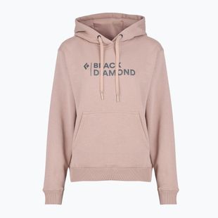 Dámska mikina Black Diamond Mini Stacked Po Hoody pale mauve