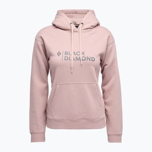 Dámska mikina Black Diamond Mini Stacked Po Hoody pale mauve