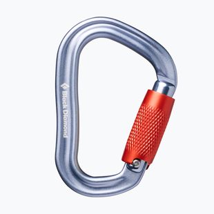 Karabína Black Diamond Vaporlock Twistlock gray