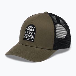 Šiltovka Black Diamond Trucker basalt / black / black cam patch