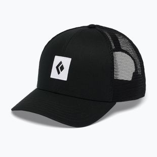 Šiltovka Black Diamond Trucker black/black/white icon patch
