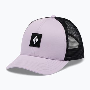 Šiltovka Black Diamond Trucker soft lilac/black/black icon patch
