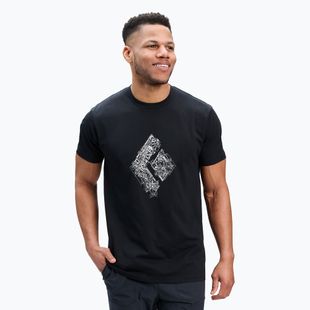 Pánske tričko Black Diamond Engineered Diamond SS Tee black