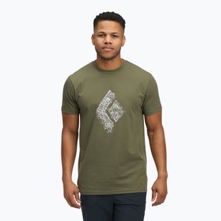 Pánske tričko Black Diamond Engineered Diamond SS Tee tundra t-shirt