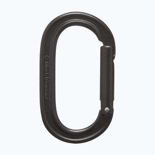Lezecká karabína Black Dimaond Oval Keylock black
