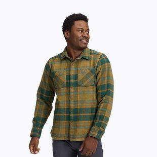 Pánska košeľa Black Diamond Project Heavy Flannel deep woods/laurel green plaid