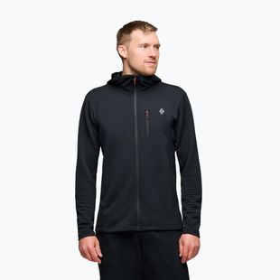 Pánska mikina Black Diamond Diverge Full Zip Hoody black