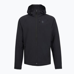 Pánska mikina Black Diamond Coefficient Storm Full Zip Hoody black