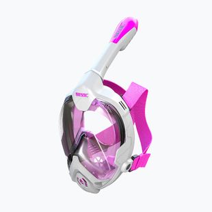 Detská celotvárová maska  SEAC Magica White/Pink