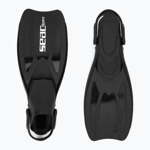 Plutvy na šnorchlovanie SEAC Sprint black
