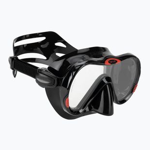 Šnorchlovacia maska Seac Boss black/red