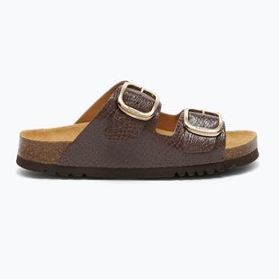 Dámske nazúvaky Scholl Noelle Syntetic Reptile brown