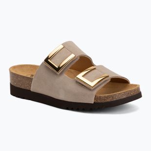 Dámske šľapky Scholl Montery 2 Straps Ad Med béžová