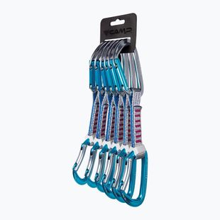 Expresky lezecké CAMP Orbit Express KS 6 pack 12 cm grey/blue/fuchsia