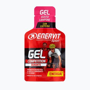 Enervit energetický gél 25 ml malina s kofeínom