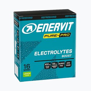 Enervit izotonický nápoj PurePro Electrolytes Boost 16 x 4 g slaný citrón