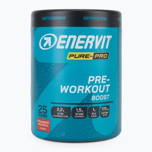 Enervit PurePro Pre Workout pred tréningom 313 g jahoda ananás