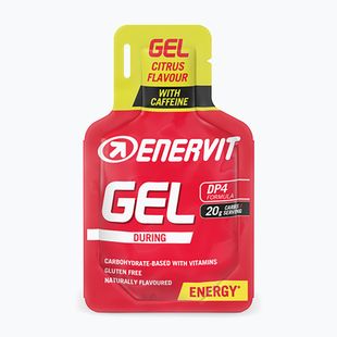 Enervit energetický gél 25 ml citrus s kofeínom