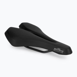 Cyklistické sedlo SAN MARCO Sportive Biofoam Open Small 0-30 ° black matte
