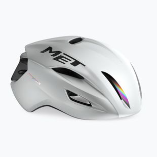 Cyklistická prilba MET Manta MIPS white holographic glossy