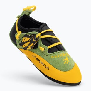 Detská lezecká obuv La Sportiva Stickit lime/ yellow