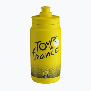 Cyklistická fľaša Elite FLY Tour De France 2024 550 ml žltá