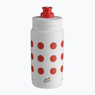 Cyklistická fľaša Elite FLY Teams Tour De France 2024 550 ml red polka dot