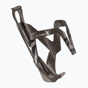 Košík na fľašu na bicykel Elite Custom Race X titanium metal black