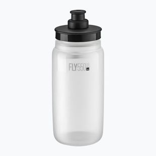 Cyklistická fľaša Elite FLY Tex 550 ml clear/black