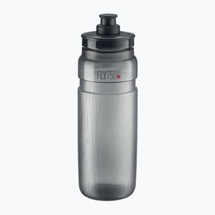 Cyklistická fľaša Elite FLY Tex 750 ml clear/smoke grey