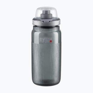 Cyklistická fľaša Elite FLY Tex MTB 550 ml transparent grey