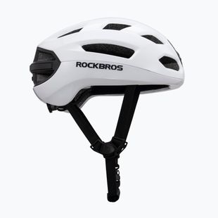 Cyklistická prilba Rockbros 100036002 With Remote Control and Warning Light white