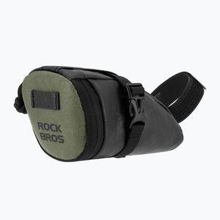 Cyklistická podsedlová taška Rockbros 30130092001 Ecological Saddle Bag WP Compact black/green