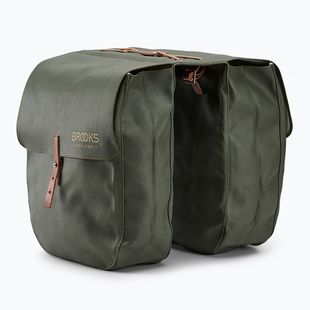 Taška na bicykel Brooks England Brick Lane Panniers 30 l sage green/honey
