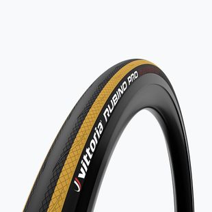 Vittoria Rubino Pro G2.0 700x25C valivá čierna/žltá pneumatika 11A.00.139