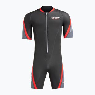 Pánska plavecká neoprénová kombinéza Cressi Playa Shorty 2.5 mm black/red