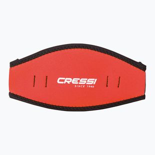 Cressi Neoprénový kryt popruhu na masku červený