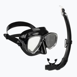Potápačský set Cressi Marea + Gamma black