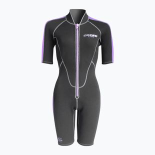 Dámsky neoprén Cressi Lido Shorty 2 mm black/lilac