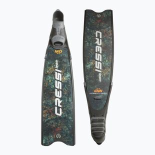 Potápačské plutvy Cressi Gara Turbo Carbon green camo