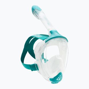 Celotvárová maska na šnorchlovanie Cressi Java Full Face clear/aquamarine