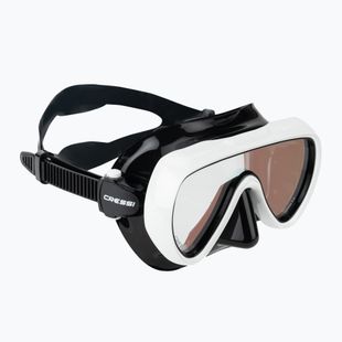 Dámska potápačská maska Cressi Honey 420 UV black/white/blue/orange