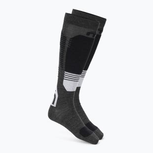 Lyžiarske ponožky Mico Light Weight Superthermo Natural Merino Ski anthracite melange