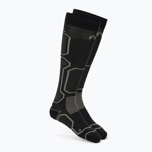 Lyžiarske ponožky Mico Medium Weight Warm Control Ski black grey