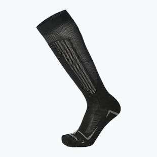 Lyžiarske ponožky Mico Medium Superthermo Primaloftsilk Ski nero/grigio